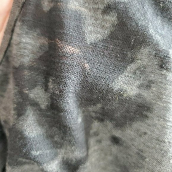 Hem & Thread Womens Sleeveless Top Dark Gray Burnout Size Small - Picture 4 of 6